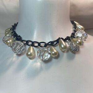 RODRIGO OTAZU 90s Y2K Chunky Glam Punk Choker Necklace